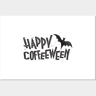 coffee halloween lovers Posters and Art